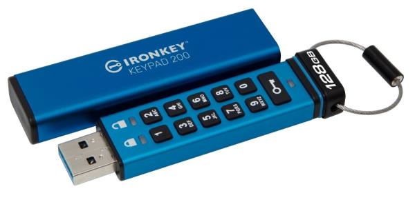金士顿推出IronKey Keypad 200硬件加密USB闪存盘